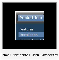 Drupal Horizontal Menu Javascript Horizontal Sub Menu Html