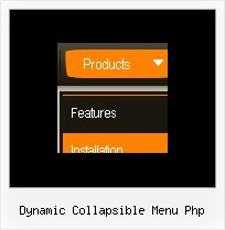 Dynamic Collapsible Menu Php Html Vertical Tab Navigation
