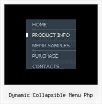 Dynamic Collapsible Menu Php Javascript Tab