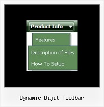 Dynamic Dijit Toolbar Dynamic Menu Design