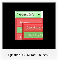 Dynamic Fx Slide In Menu Onmouseover Dhtml