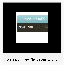 Dynamic Href Menuitem Extjs Right Click Navigation Menu