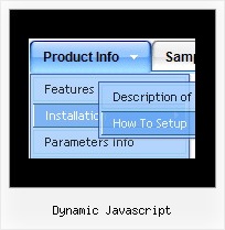 Dynamic Javascript Html Forms Tab Menu