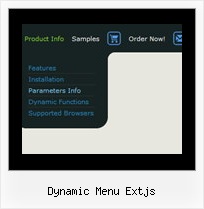 Dynamic Menu Extjs Tab Menu Javascripts