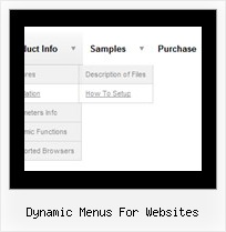 Dynamic Menus For Websites Javascript Rightclick Menu