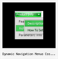 Dynamic Navigation Menus Css Javascript Javascript Menu How To Make