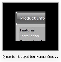 Dynamic Navigation Menus Css Javascript Xp Style
