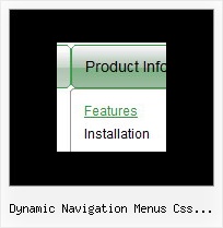Dynamic Navigation Menus Css Javascript Menu Superior Dhtml