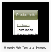 Dynamic Web Template Submenu Javascript Drop Down Men C Bc