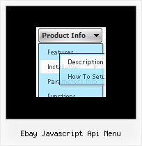 Ebay Javascript Api Menu Menu Dhtml Image