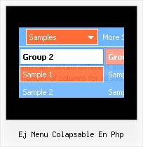Ej Menu Colapsable En Php Dhtml Menus Across Frames