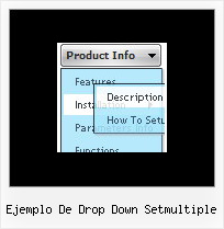 Ejemplo De Drop Down Setmultiple Slide En Javascript