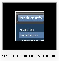 Ejemplo De Drop Down Setmultiple Great Javascript Menus