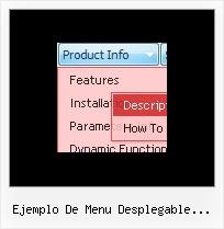 Ejemplo De Menu Desplegable Vertical Dhtml Drag N Drop
