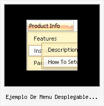 Ejemplo De Menu Desplegable Vertical Css Navigation Bar Examples