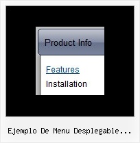 Ejemplo De Menu Desplegable Vertical Cross Browser Tabbed Menu