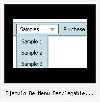Ejemplo De Menu Desplegable Vertical Dhtml And Menu