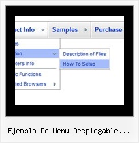 Ejemplo De Menu Desplegable Vertical Javascript Transparent Menu Example