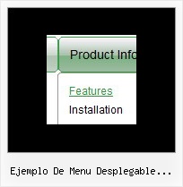 Ejemplo De Menu Desplegable Vertical Javascript Dhtml Menu Templates