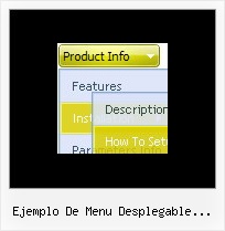 Ejemplo De Menu Desplegable Vertical Javascript Navigation Bars In Java Script