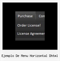 Ejemplo De Menu Horizontal Dhtml Javascript Menu Submenu Example Expand