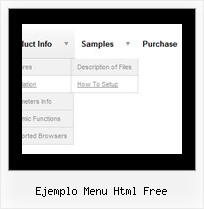 Ejemplo Menu Html Free Creating Submenu In Javascript
