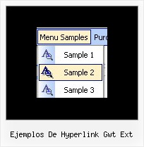 Ejemplos De Hyperlink Gwt Ext Pull Down Menu Tutorial