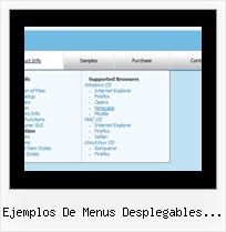 Ejemplos De Menus Desplegables Con Javascript Cool Dhtml Templates