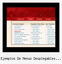 Ejemplos De Menus Desplegables Con Javascript Deroulant En Html