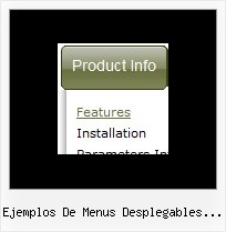 Ejemplos De Menus Desplegables Con Javascript Top Menu Bar Example