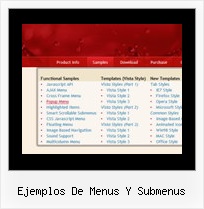 Ejemplos De Menus Y Submenus Dropdown Menu And Code Java Script