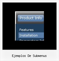 Ejemplos De Submenus Mouse Over Drop Menu Javascript