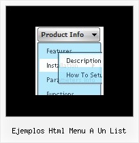 Ejemplos Html Menu A Un List Drag And Drop Effect Using Javascript