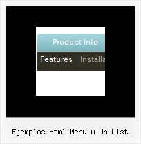 Ejemplos Html Menu A Un List Drop Down Menus Tutorial Html