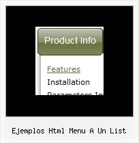Ejemplos Html Menu A Un List Horizontal Tab Menu Javascript