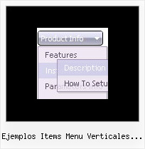 Ejemplos Items Menu Verticales Ajax Menu Javascript Scroll