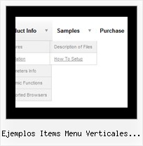 Ejemplos Items Menu Verticales Ajax Transparent Dhtml Men C Bc