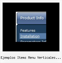 Ejemplos Items Menu Verticales Ajax Vertical Drop Down Menu