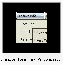 Ejemplos Items Menu Verticales Ajax Javascript Menu Style Windows