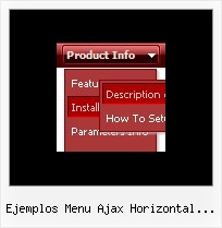 Ejemplos Menu Ajax Horizontal Desplegable Javascript Menu Slide Vertical