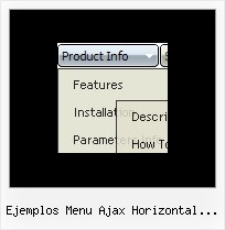 Ejemplos Menu Ajax Horizontal Desplegable Javascript Code Collapsible Menus