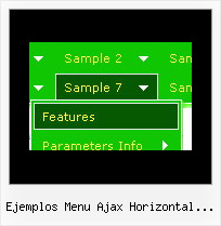 Ejemplos Menu Ajax Horizontal Desplegable Menu Maker With Frames