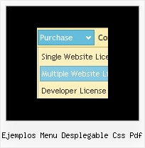 Ejemplos Menu Desplegable Css Pdf Dynamic Drop Down Menus Html