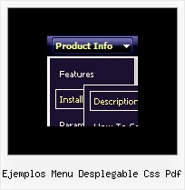 Ejemplos Menu Desplegable Css Pdf Dynamic Drop Down Menu Form