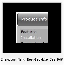 Ejemplos Menu Desplegable Css Pdf Javascript Drop Down Menu Tutorial
