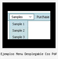 Ejemplos Menu Desplegable Css Pdf Floating Html Menu