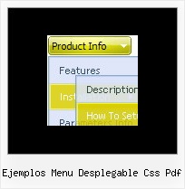 Ejemplos Menu Desplegable Css Pdf Collapsing Menu Javascript Css