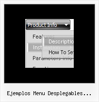 Ejemplos Menu Desplegables Vertical Html Cascading Web Menu