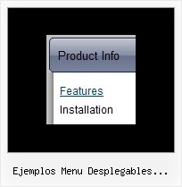 Ejemplos Menu Desplegables Vertical Html Java Script Menu A Tendina Menu Bar