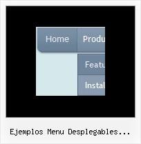 Ejemplos Menu Desplegables Vertical Html Dropdown Menu Rollover